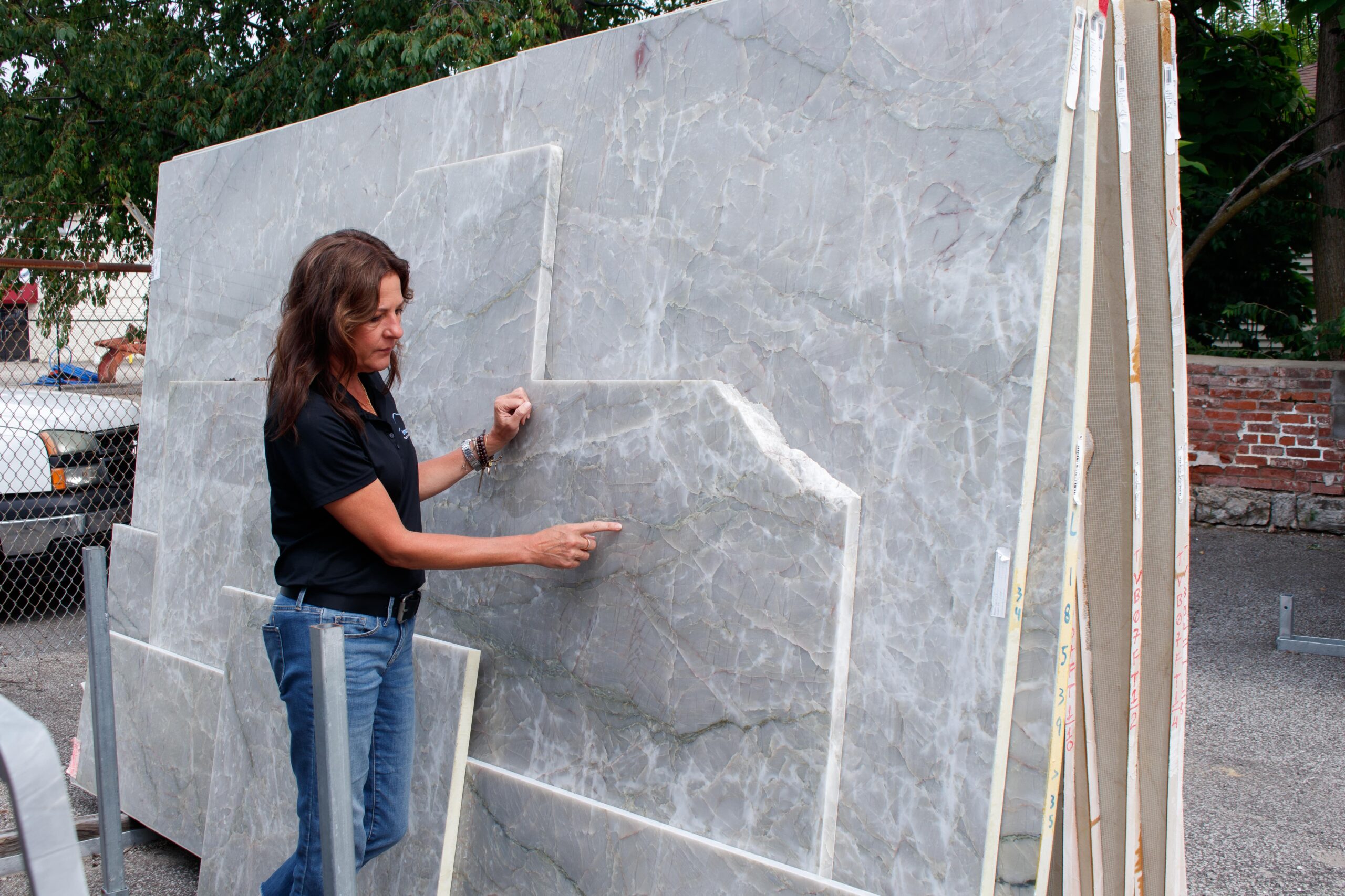 StoneMark Our Process Choosing Your Slab